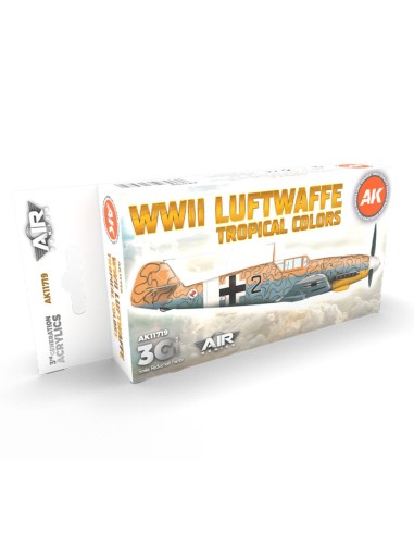 WWII Luftwaffe Tropical Colors SET 3G 