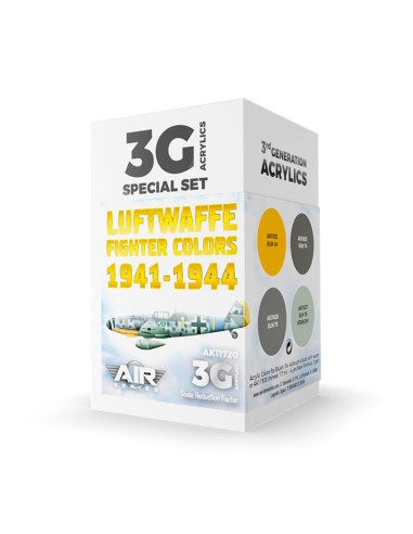 Luftwaffe Fighter Colors 1941-1944 SET 3G 