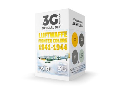 Luftwaffe Fighter Colors 1941-1944 SET 3G 