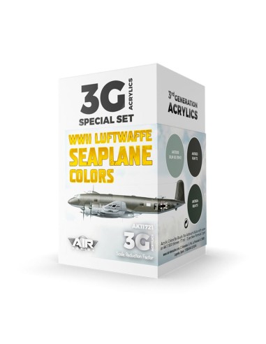 WWII Luftwaffe Seaplane Colors SET 3G 