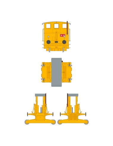 AUTOMOTORE FS 206/207/208 SOGLIOLA RAIL SHUNTER 1/35 