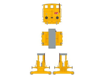 AUTOMOTORE FS 206/207/208 SOGLIOLA RAIL SHUNTER 1/35 