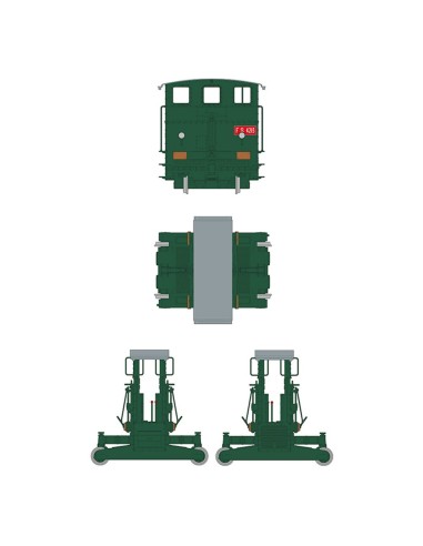AUTOMOTORE FS 206/207/208 SOGLIOLA RAIL SHUNTER 1/35 