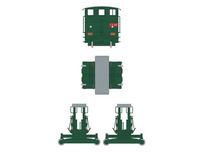 AUTOMOTORE FS 206/207/208 SOGLIOLA RAIL SHUNTER 1/35 