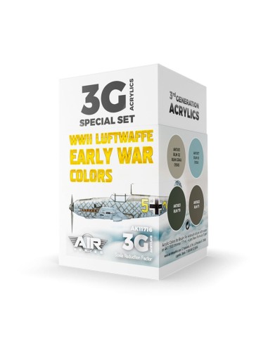 WWII Luftwaffe Early War Colors SET 3G 