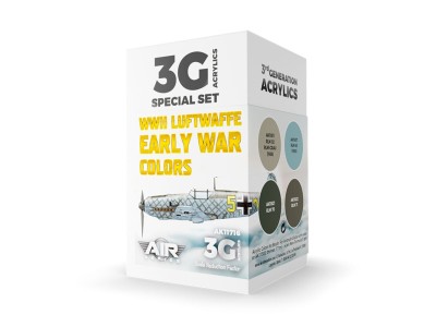 WWII Luftwaffe Early War Colors SET 3G 