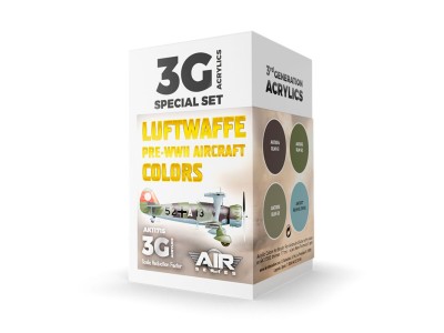 Luftwaffe Pre-WWII Aircraft Colors SET 3G 
