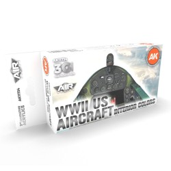 WWII US Aircraft Interior Colors SET 3G 