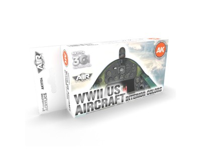 WWII US Aircraft Interior Colors SET 3G 