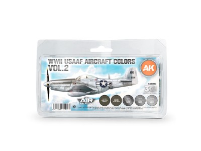 WWII USAAF Aircraft Colors Vol.2 SET 3G 