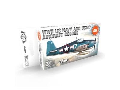 WWII US Navy & USMC Aircraft Colors SET 3G 