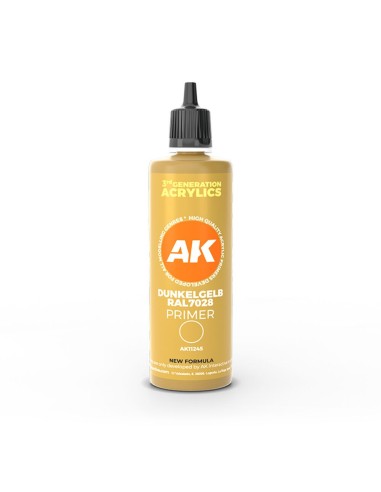 Dunkelgelb RAL 7028 dark yellow surface Primer 100 ml 3GEN 