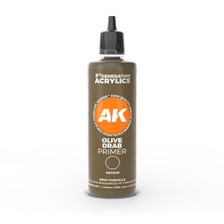 Olive drab surface Primer 100 ml 3GEN 