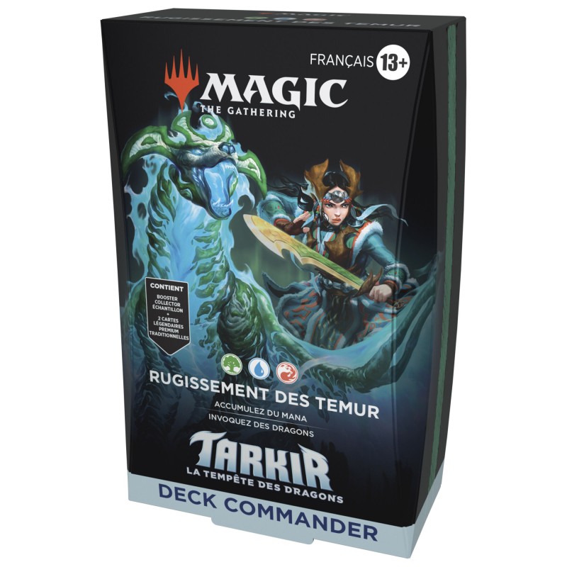 DECK COMMANDER TARKIR : LA TEMPÊTE DES DRAGONS - RUGISSEMENT TEMUR - FR