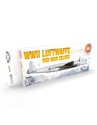 WWII Luftwaffe Mid-War Colors SET 3G 