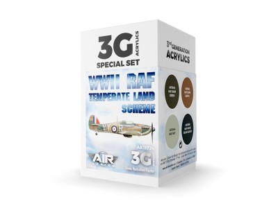 WWII RAF Temperate Land Scheme SET 3G 