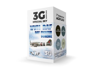 WWII RAF Day Fighter Scheme SET 3G 