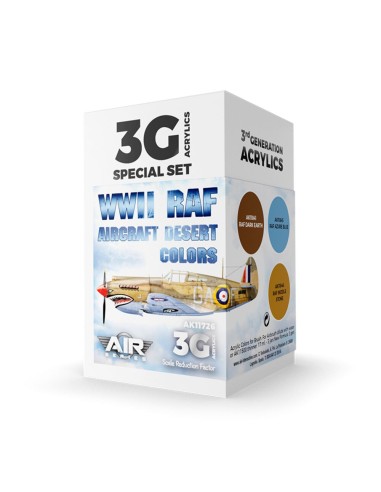 WWII RAF Aircraft Desert Colors SET 3G 