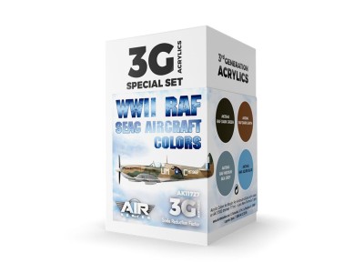 WWII RAF SEAC Aircraft Colors SET 3G 
