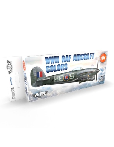 WWII RAF Aircraft Colors SET 3G 