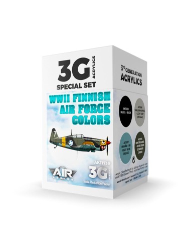 WWII Finnish Air Force Colors SET 3G 