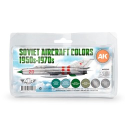 Soviet Aircraft Colors 1950s-1970s SET 3G 