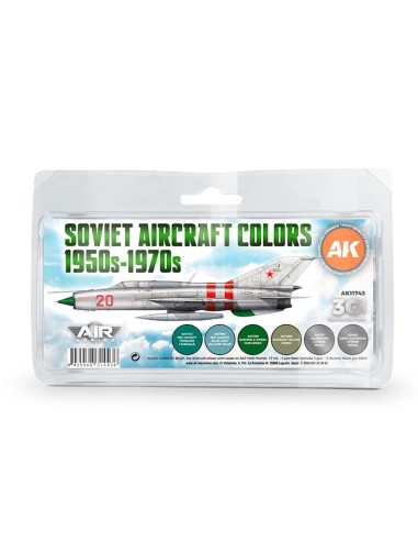 Soviet Aircraft Colors 1950s-1970s SET 3G 