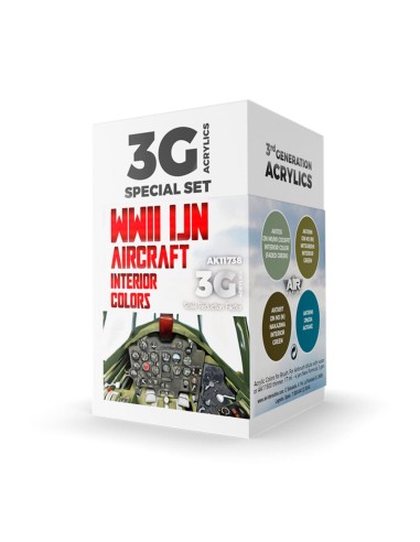 WWII IJN Aircraft Interior Colors SET 3G 