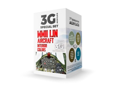 WWII IJN Aircraft Interior Colors SET 3G 