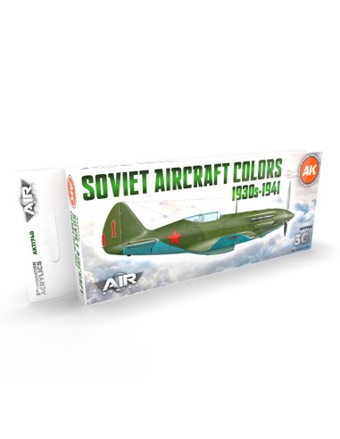 Soviet Aircraft Colors 1930s-1941 SET 3G 