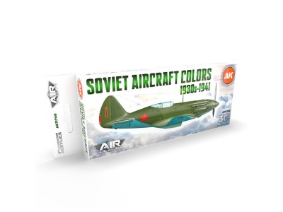 Soviet Aircraft Colors 1930s-1941 SET 3G 