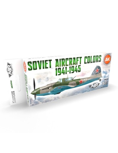 Soviet Aircraft Colors 1941-1945 SET 3G 
