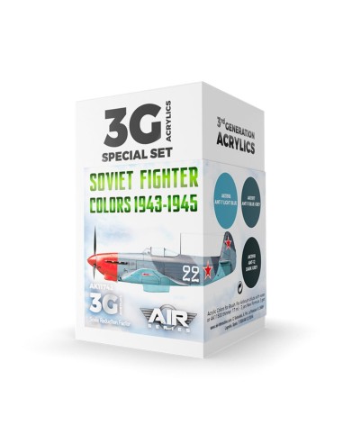 Soviet Fighter Colors 1943-1945 SET 3G 