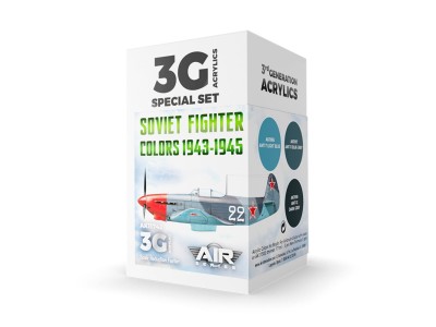Soviet Fighter Colors 1943-1945 SET 3G 