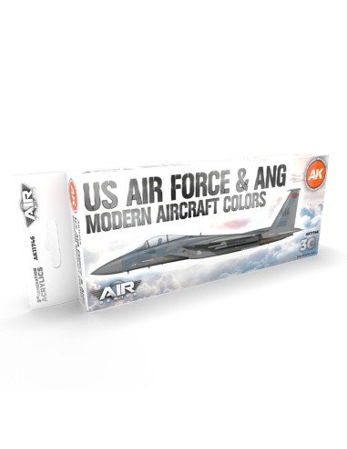 US Air Force & ANG Modern Aircraft Colors SET 3G 