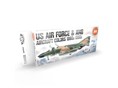 US Air Force & ANG Aircraft 1960s-1980s SET 3G 