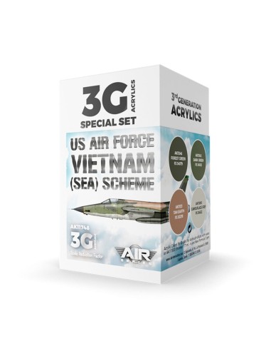 US Air Force South East Asia (SEA) Scheme SET 3G 