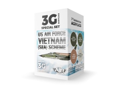 US Air Force South East Asia (SEA) Scheme SET 3G 