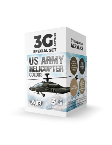 US Army Helicopter Colors SET 3G 