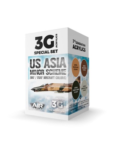 US Asia Minor Scheme (IIAF/IRIAF Aircraft) SET 3G 
