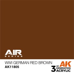 WWI German Red Brown  2