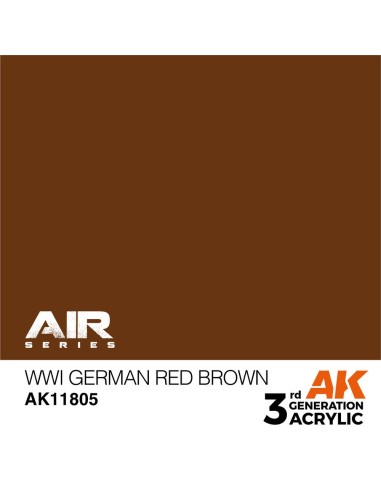 WWI German Red Brown 