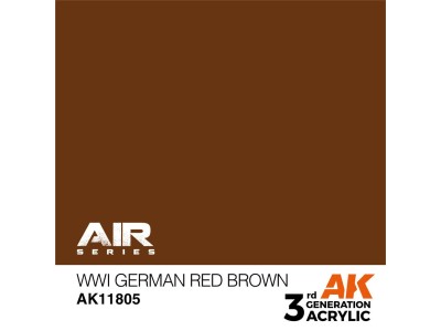 WWI German Red Brown 