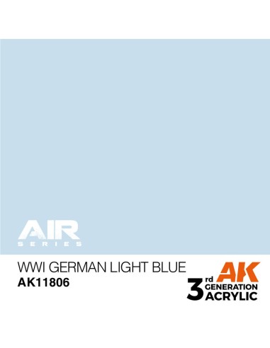 WWI German Light Blue 