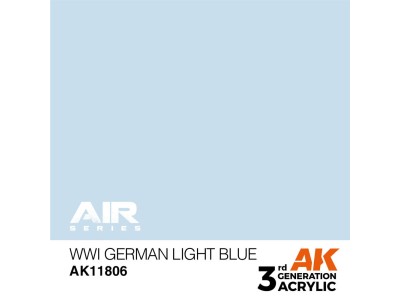 WWI German Light Blue 