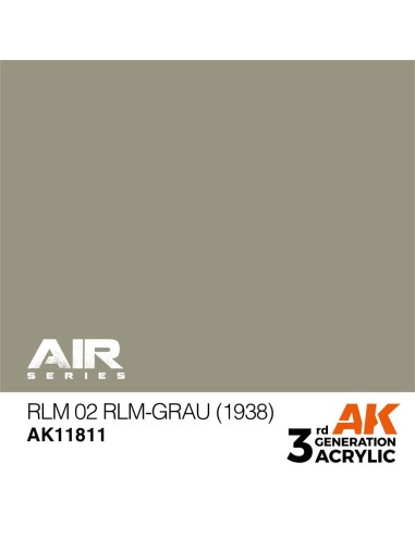 RLM 02 RLM-Grau (1938) 