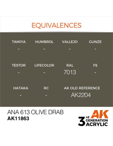 ANA 613 Olive Drab 