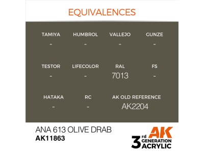 ANA 613 Olive Drab 