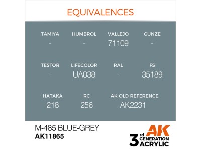 M-485 Blue-Grey 