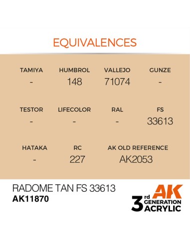 Radome Tan FS 33613 